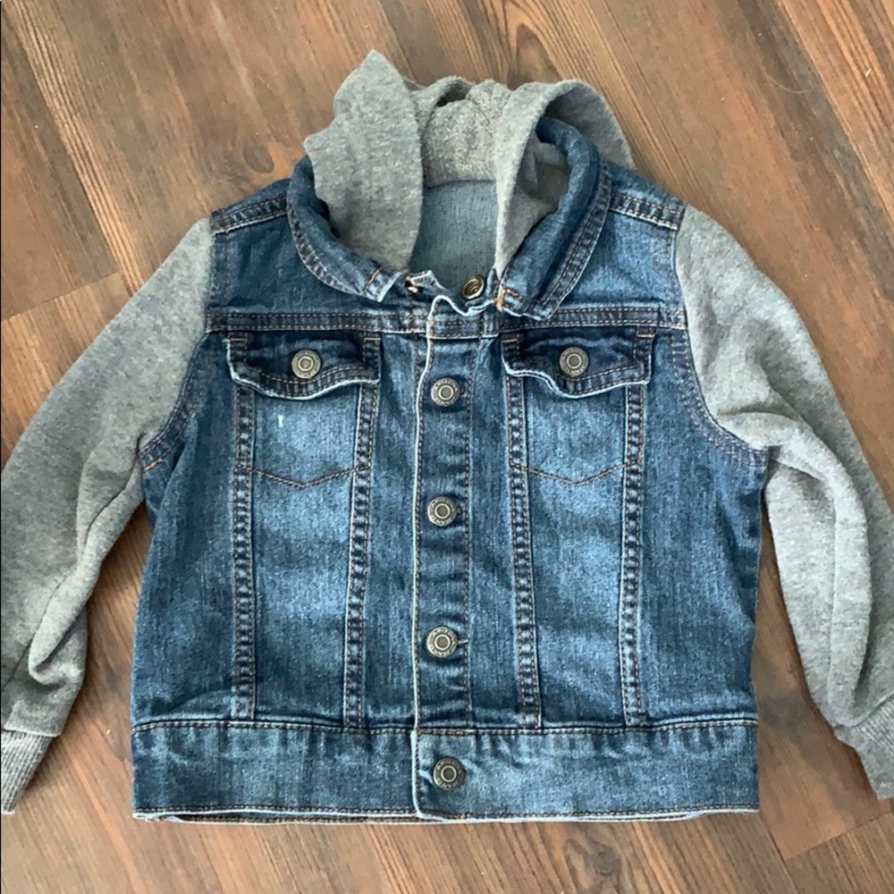 Arizona Jean jacket with cotton sleeves